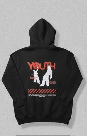 Premium quality Wool Printed Hoodie