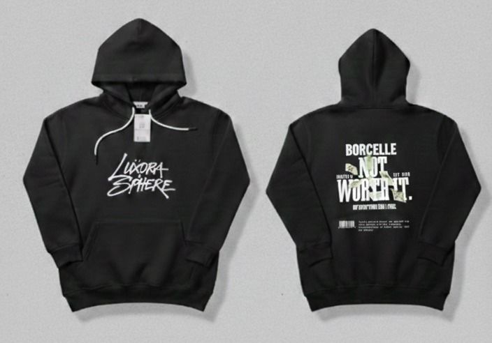 Premium quality Wool Printed Hoodie