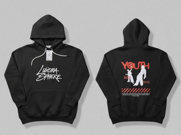 Premium quality Wool Printed Hoodie