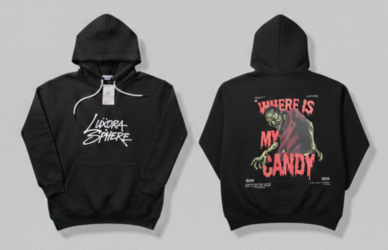 Premium quality Wool Printed Hoodie